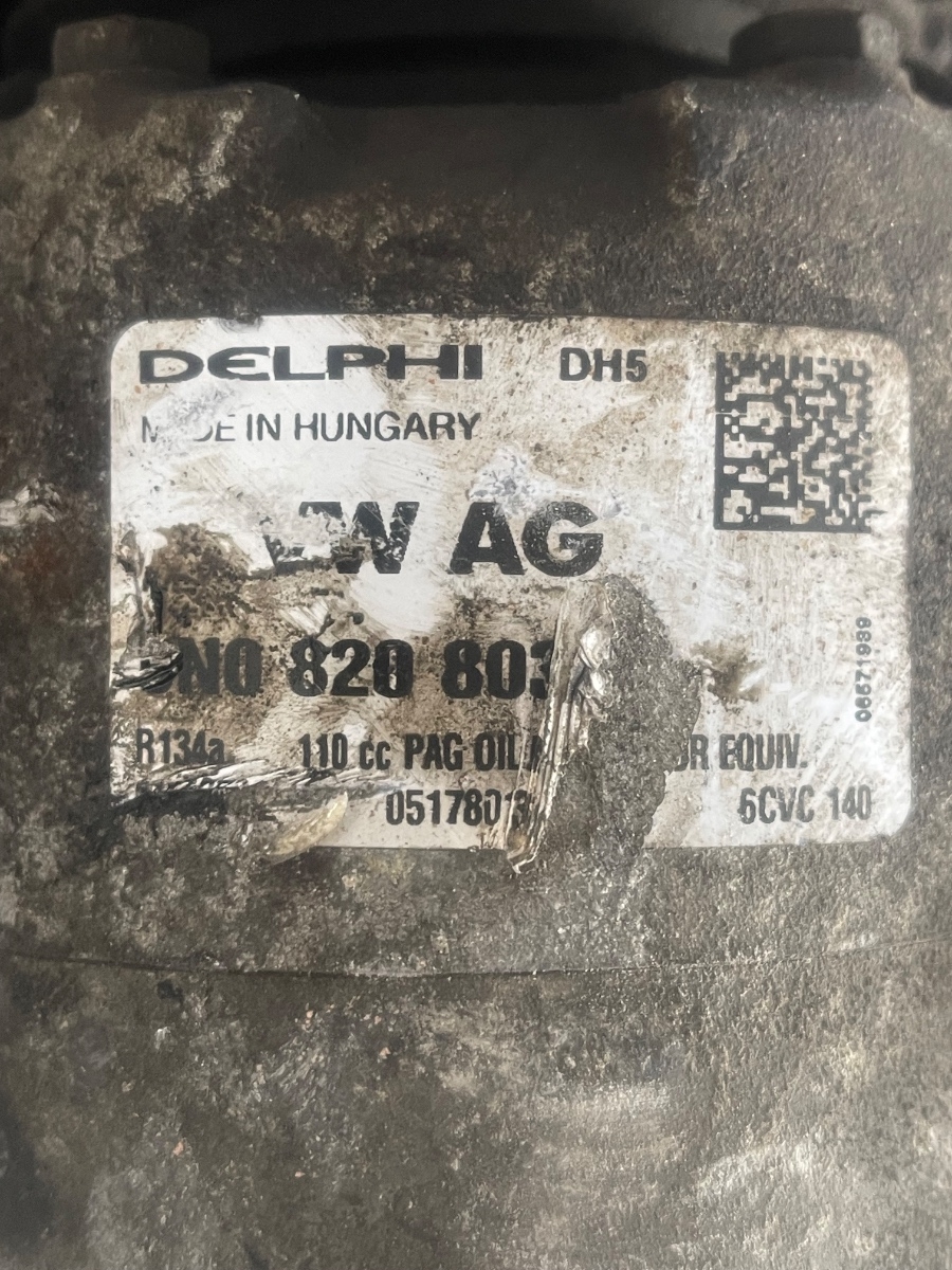 Compresor  AC SKODA OCTAVIA 1Z3 2004 - 2013 1.9 TDI BXE – foto 3