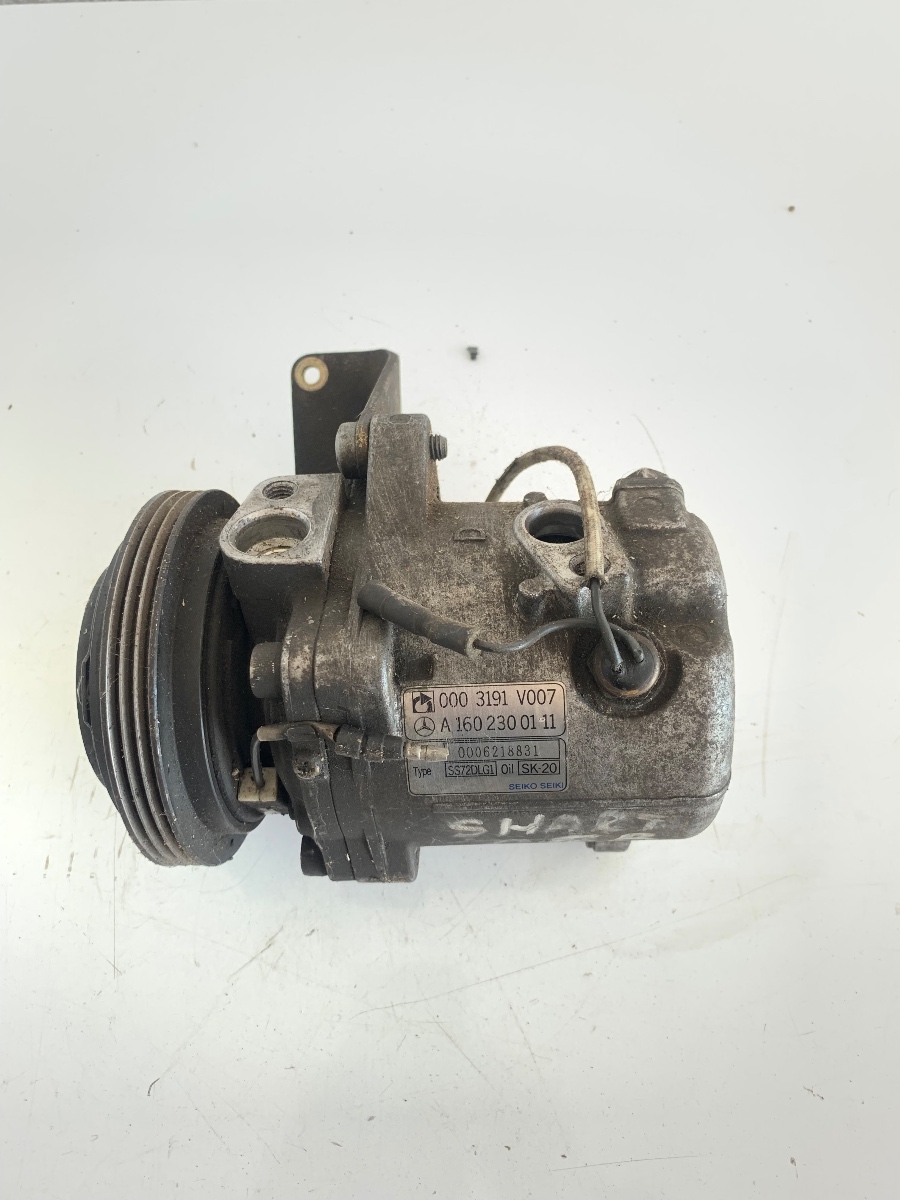 Compresor  AC SMART FORTWO Cabrio 450 2004 - 2007 0.8 CDI OM 660 DE 8LA, OM 660.940 0003191V007 A1602300111 – foto 2