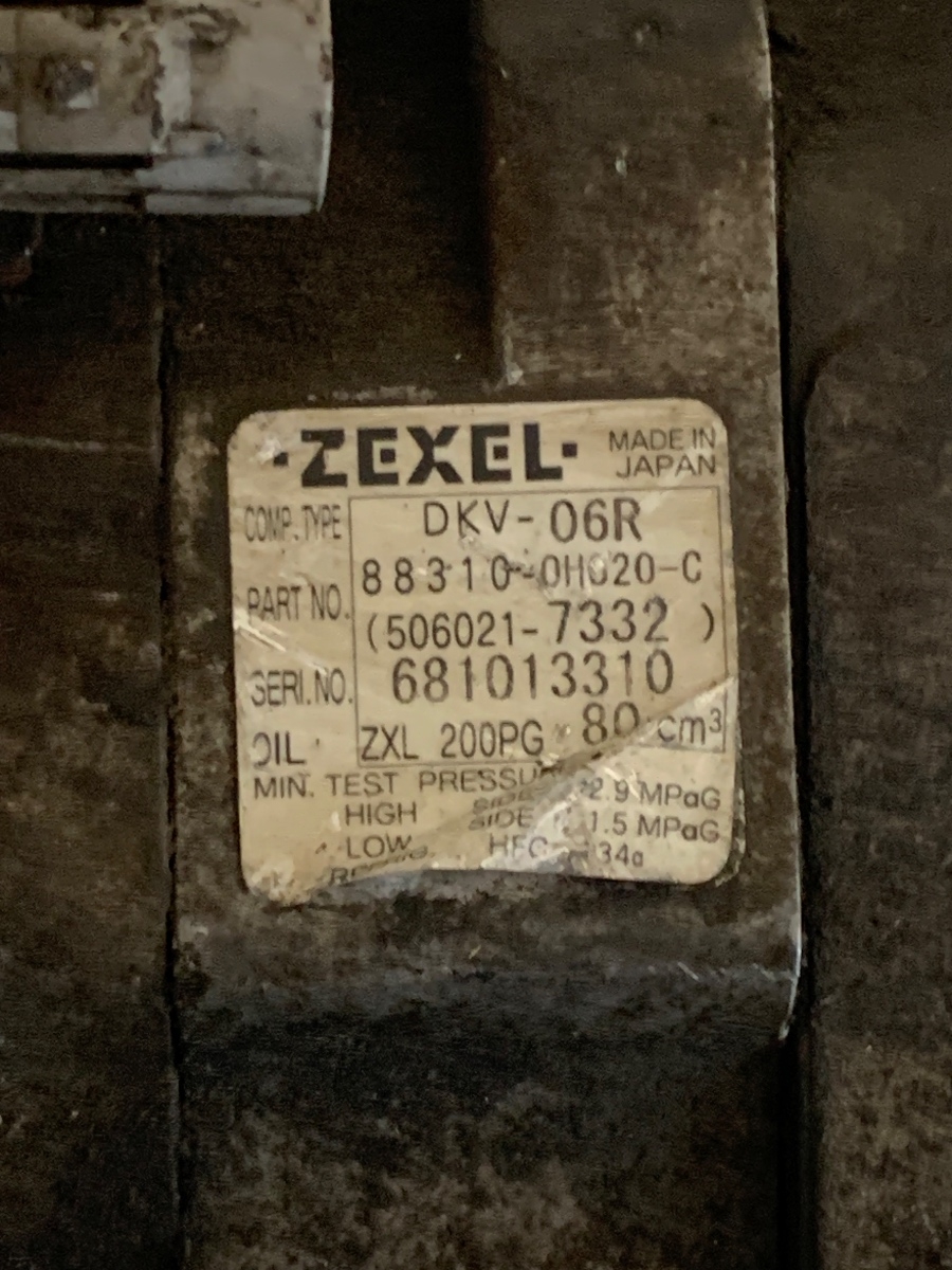 Compresor  AC TOYOTA AYGO 1.4D OEM  88310-0H020-C / 681013310 – foto 3