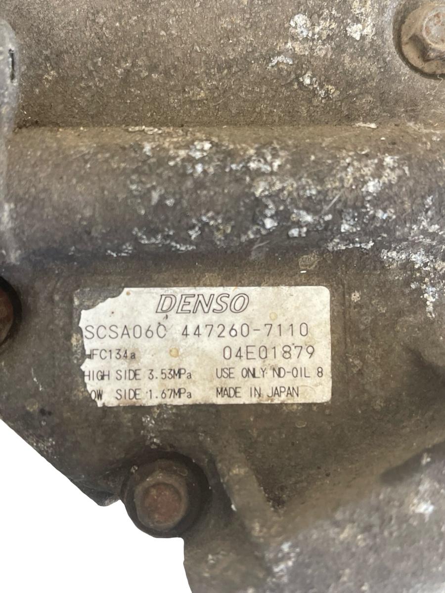 Compresor AC TOYOTA COROLLA Verso ZER_, ZZE12_, R1_ 2004 - 2009 1.8 1ZZ-FE 447260-7110 – foto 2