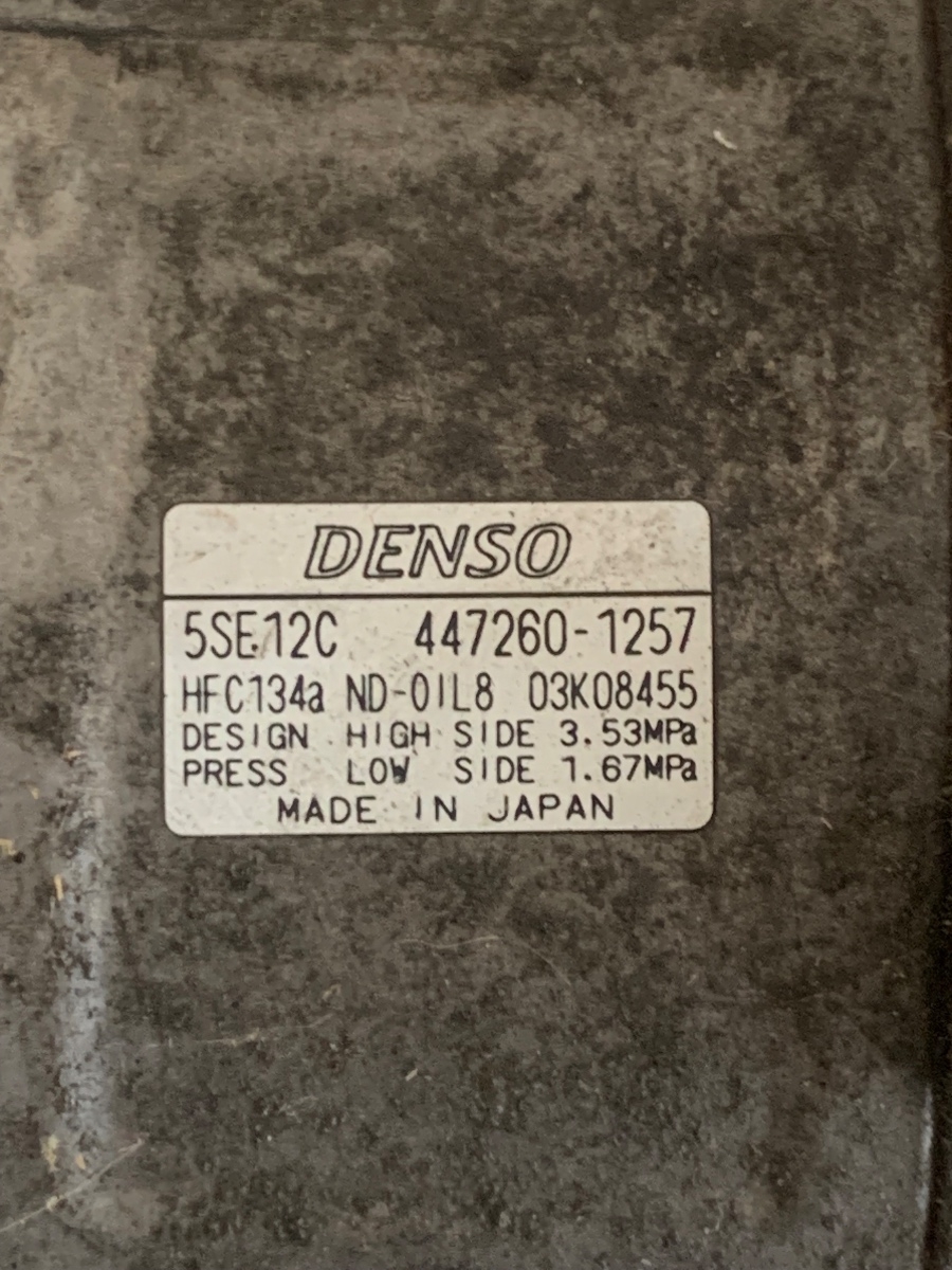 Compresor  AC TOYOTA RAV 4 III _A3_ 2005 - 2013 2.2D OEM  447260-1257 – foto 4