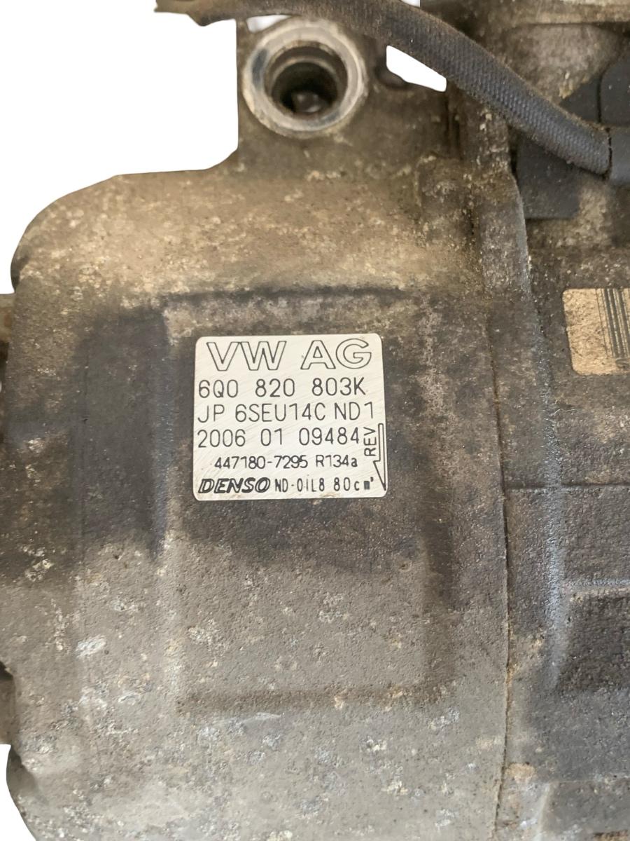 Compresor AC VOLKSWAGEN GOLF IV 1J1 1997 - 2007 1.6 FSI BAD 6Q0820803K – foto 3