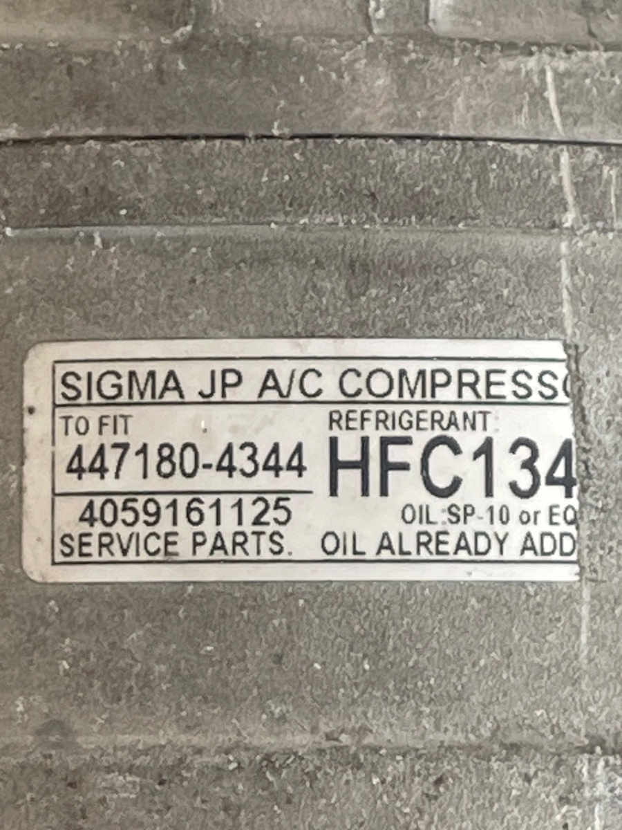 Compresor  AC VOLKSWAGEN GOLF V 1K1 2003 - 2009, AUDI A3 II 8P1 2003 - 2013 4059161125 447180-4344 – foto 3