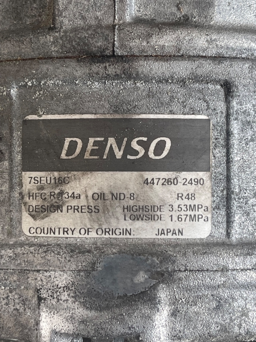 Compresor  AC VOLKSWAGEN TIGUAN 5N_ 2007 - > 2.0 TDI CBAB, CFFB 447260-2490 – foto 2