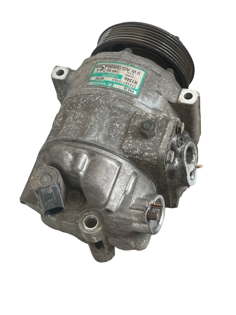 Compresor  AC VOLKSWAGEN TOURAN 1T1, 1T2 2003 - 2010 1.9 TDI AVQ – foto 3