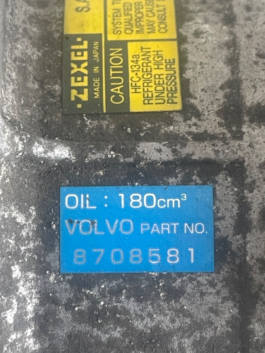 Compresor  AC VOLVO S60 I 384 2000 - 2010 2.4D  8708581 – foto 5