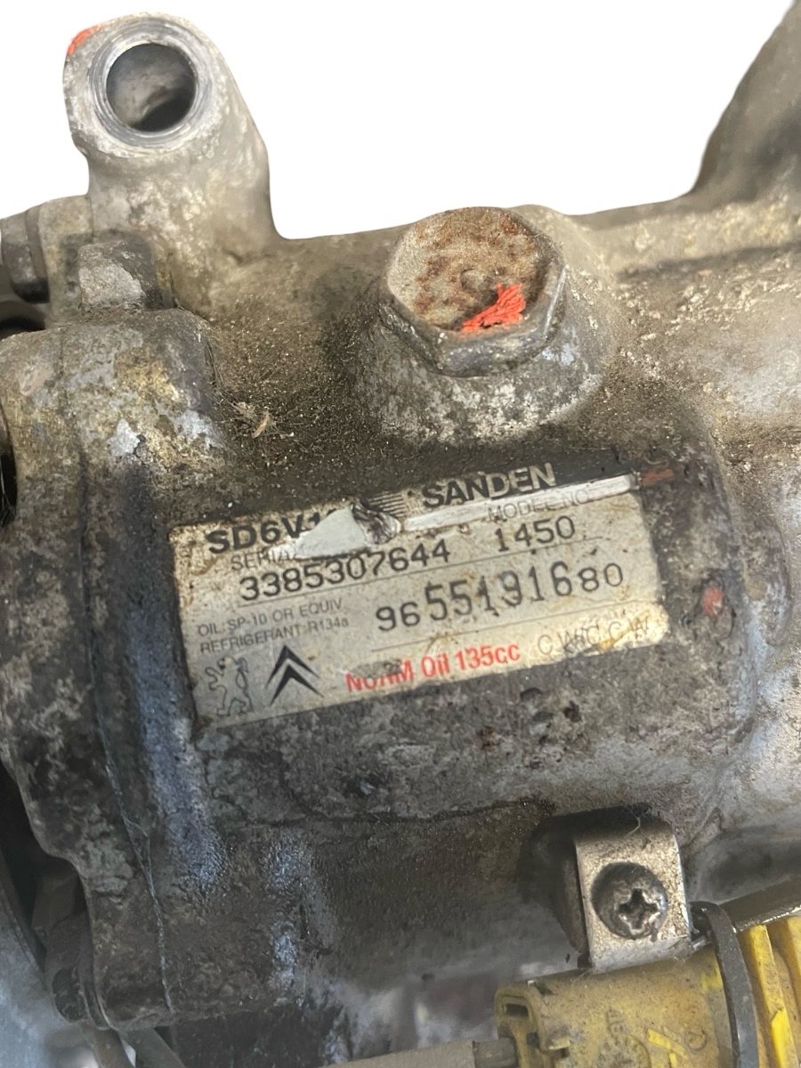 Compresor  AC3 PEUGEOT 307 3A/C 2000 - > 1.6 16V NFU (TU5JP4) 9655191680 – foto 3