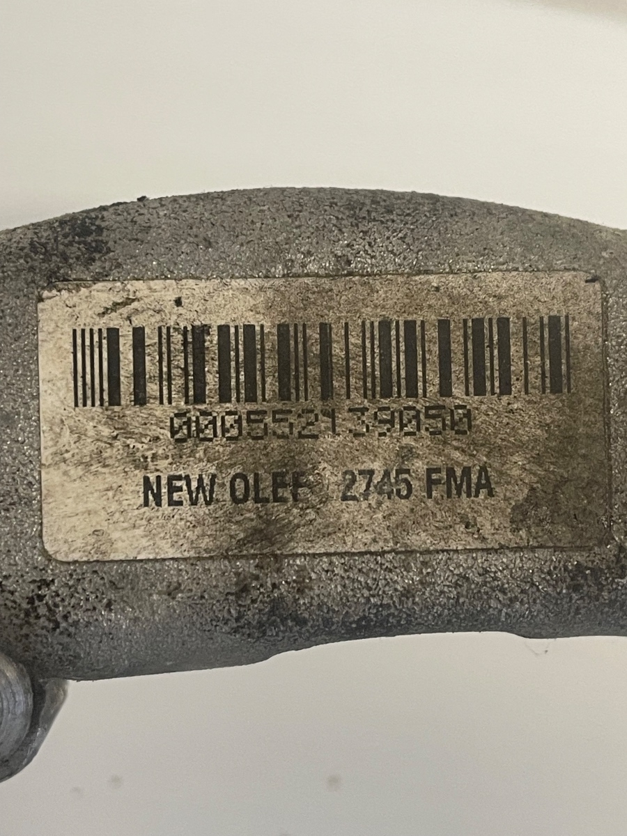 Conducta principala apa FIAT CROMA II 194 2005 - >, ALFA ROMEO 159 939_ 2005 - 2012 1.9D 000552139050 – foto 2