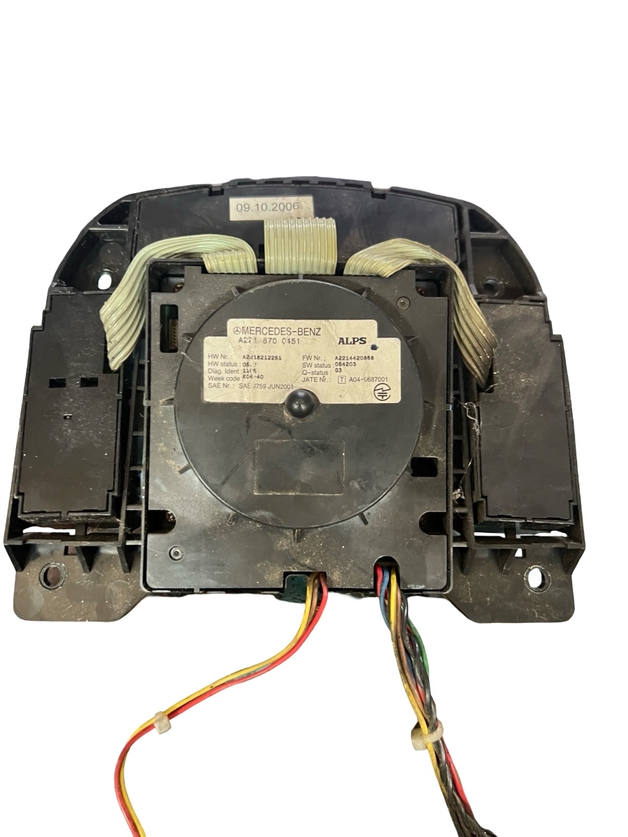 Consola centrala MERCEDES-BENZ S-CLASS II W221, C215 2005 - 2013 A2218700451 – foto 2