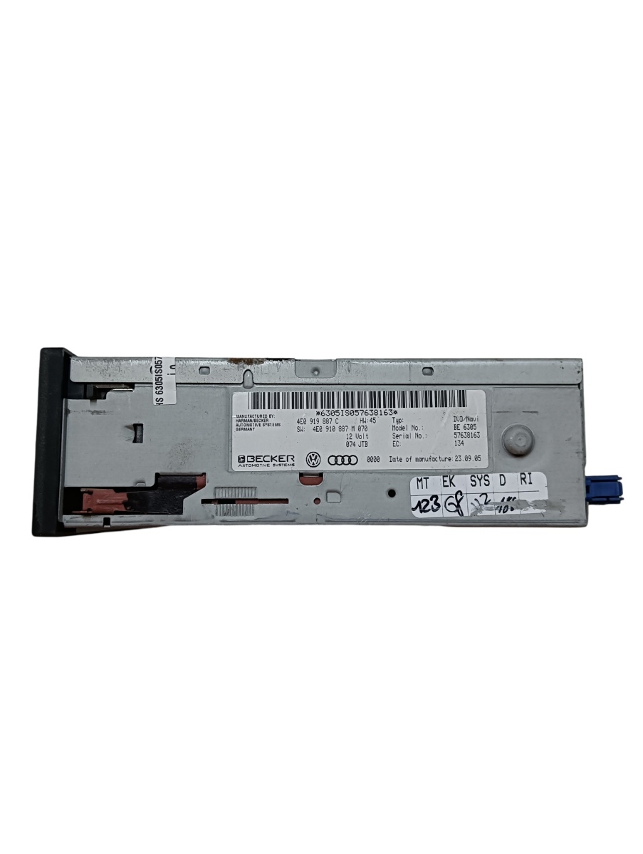 Consola multimedia sistem infotainment AUDI A6/S6 III Saloon 4F2, C6 2004 - 2011 4e0919887c – foto 3