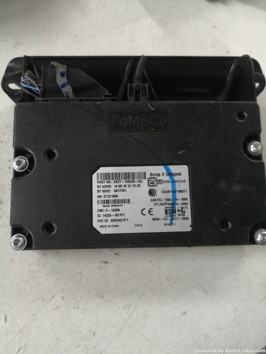 Control bluetooth FORD TRANSIT CUSTOM Box [ 2012 - > ] TDCi (CYF4, CYFF) 92KW|125HP OEM Ek2t14b428ga