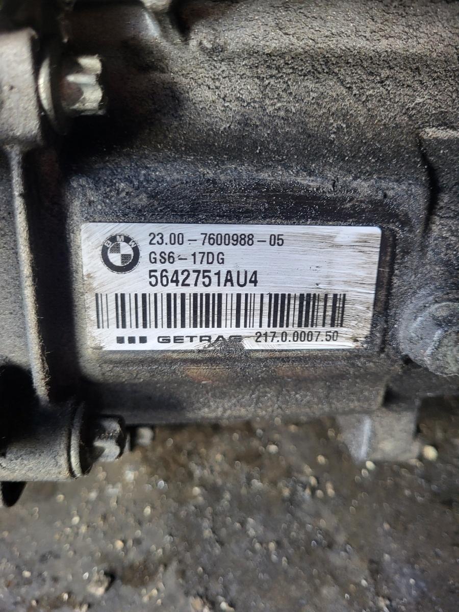 Cutie de viteze manuala 6 trepte BMW 1 II F20 2010 -> 2.0 116 d N47 D20 C GS6-17DG – foto 3