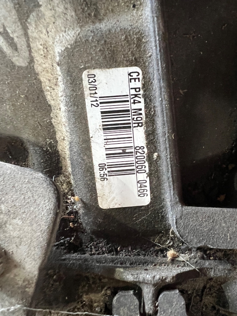 Cutie de viteze manuala 6 trepte RENAULT LAGUNA III BT0/1 2007 - 2015 – foto 4