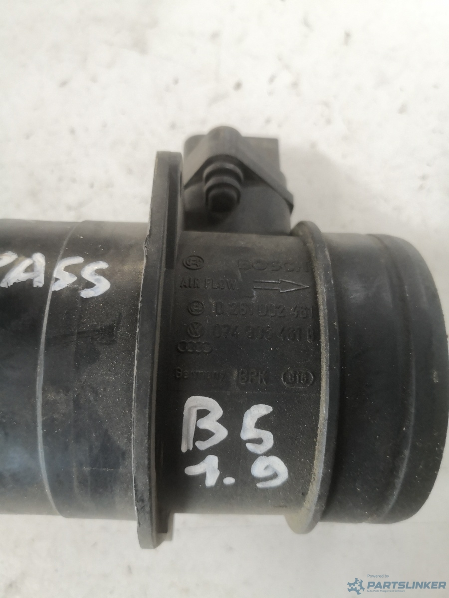 Debitmetru aer VOLKSWAGEN PASSAT (3B3) [ 2000 - 2005 ] TDI (BGW, BHW) 100KW|136HP OEM 0281002461 – foto 2