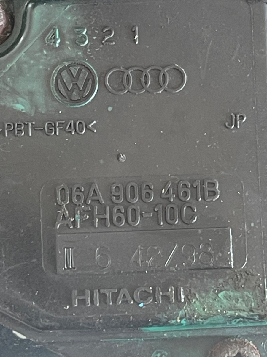 Debitmetru VOLKSWAGEN PASSAT 3B3 2000 - 2005 2.0 ALT 06A906461B – foto 2
