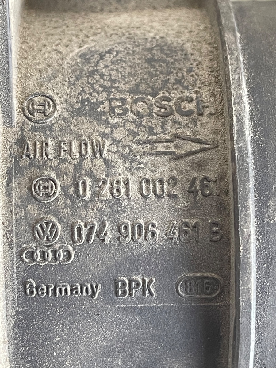 Debitmetru VOLKSWAGEN PASSAT 3C2 2005 - 2010 1.9TDI,2.0TDI  074906461B / 0281002461 – foto 3