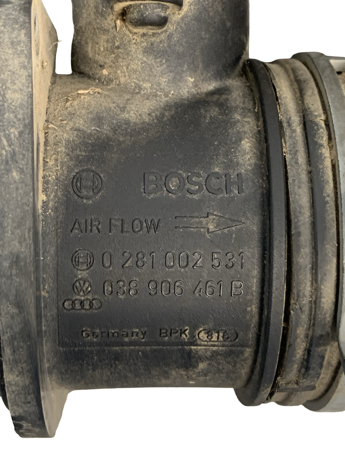 Debitmetru Volkswagen Touran 1 2003–2015 - cod: 0281002531 1.9TDI BKC – foto 2