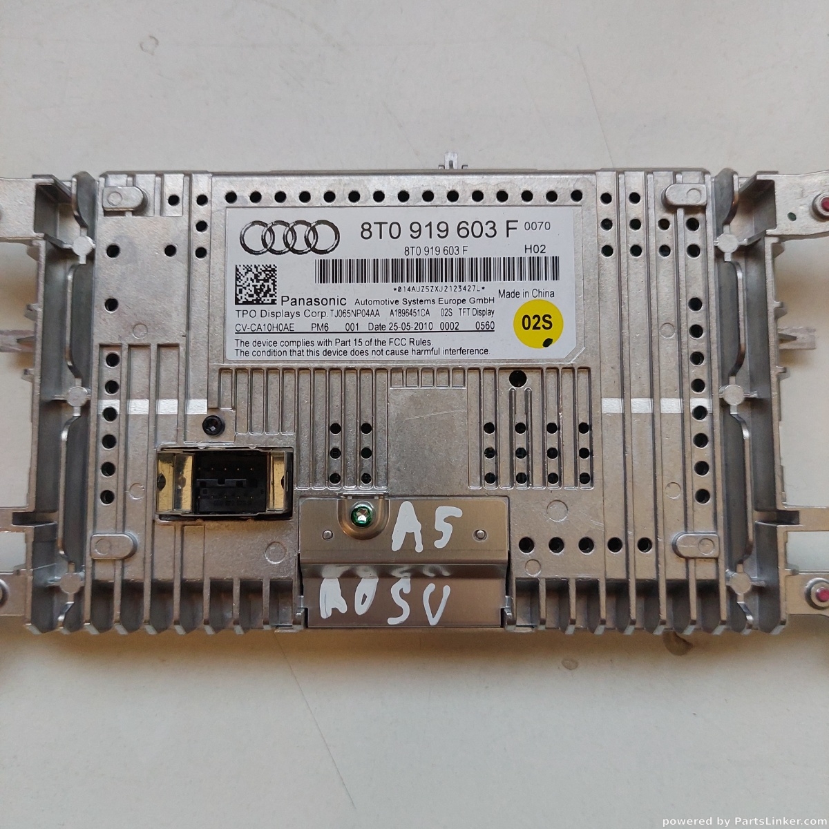 Display AUDI A5/S5 (8T3) [ 2007 - 2017 ] OEM 8t0919603f – foto 2