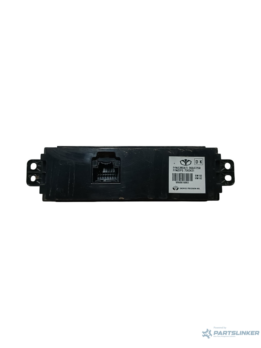 Display bord CHEVROLET EPICA KL1_ 2005 - > 96647250 – foto 2