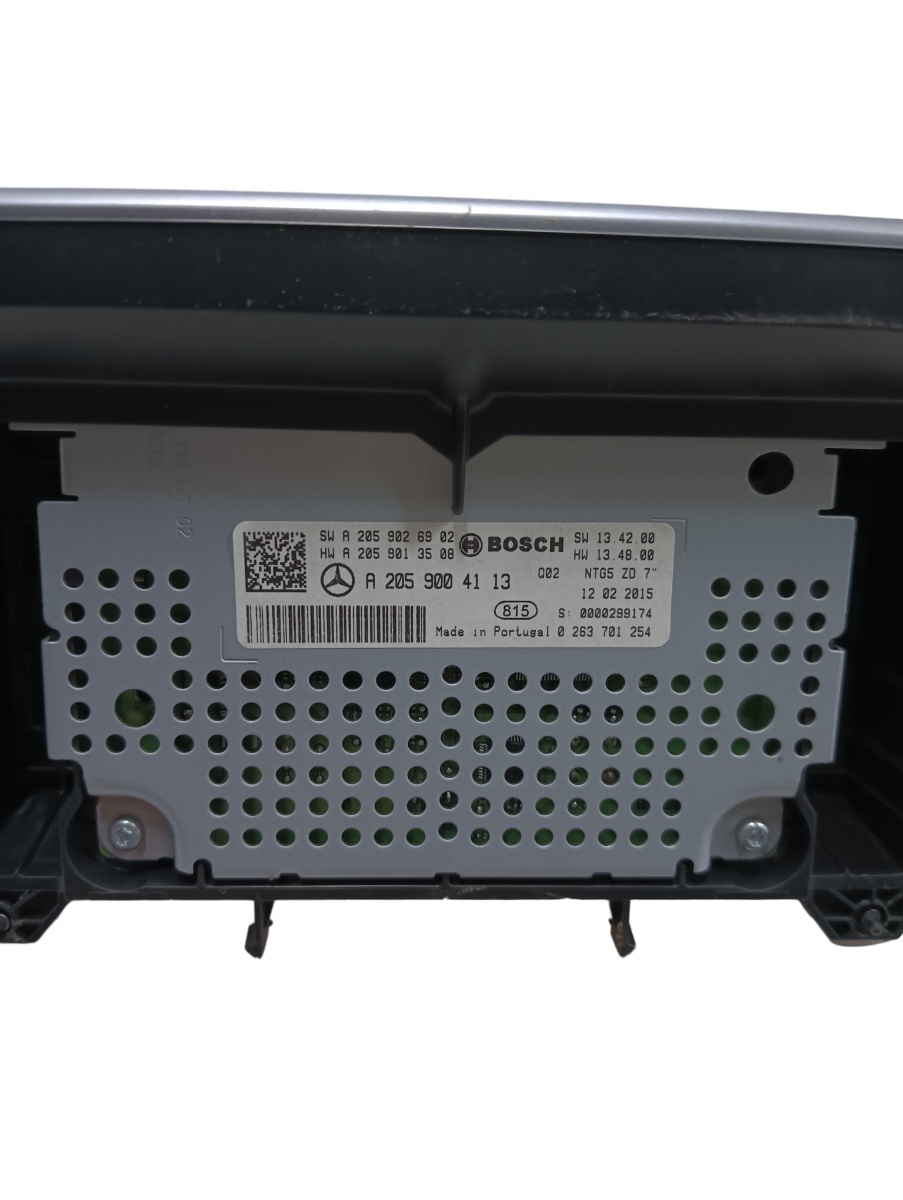 Display bord MERCEDES-BENZ C-CLASS W205 2013 - > A2059004113 – foto 3