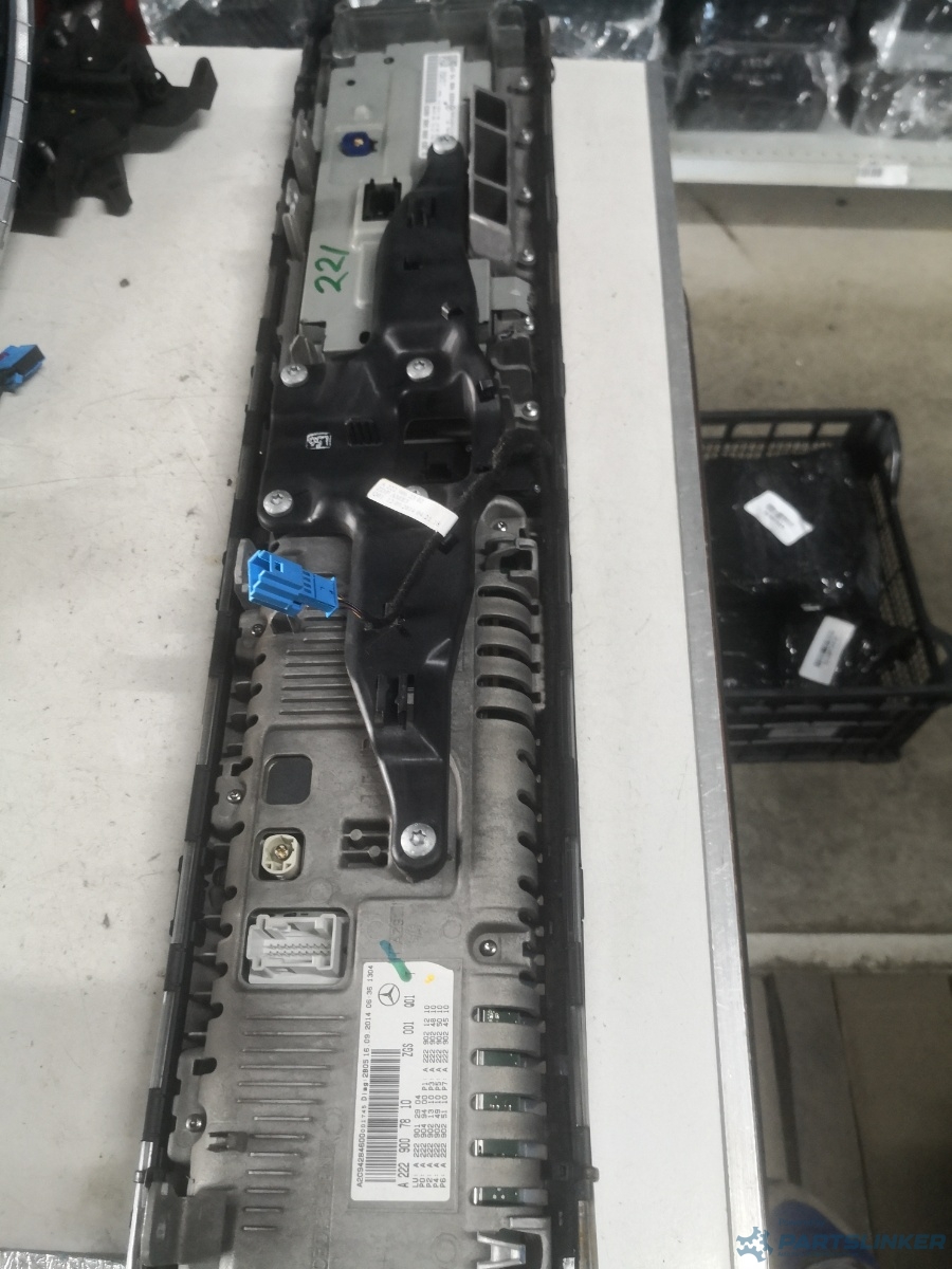 Display bord MERCEDES-BENZ S-CLASS W222, V222, X222 2013 - > 3.0 S 350 BlueTEC / d OM 642.861 190KW|258HP 0 – foto 5