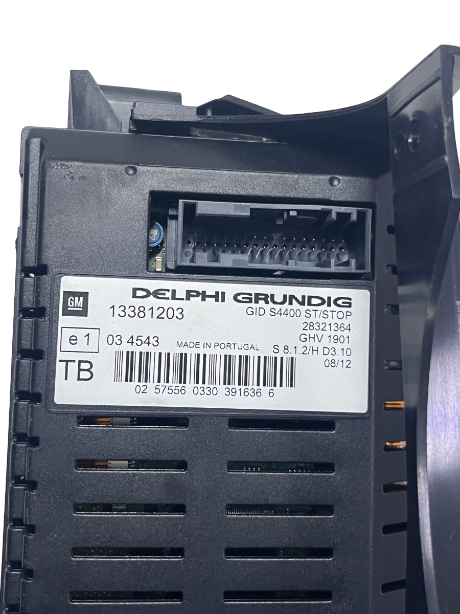 Display bord OPEL CORSA D S07 2006 - 2014 13381203 – foto 2