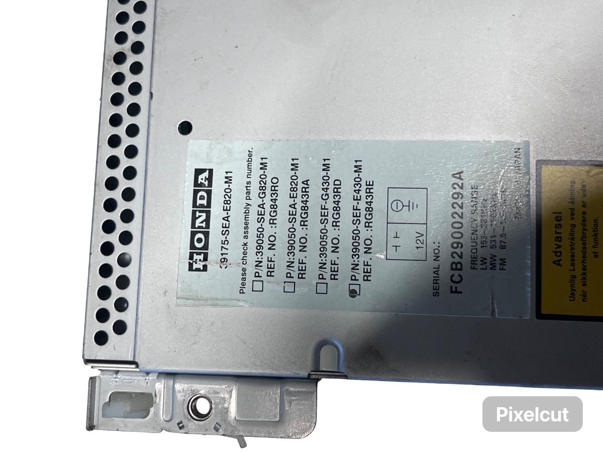 Display Navigatie / Bord HONDA ACCORD VII CL, CN 2003 - 2012 39175-SEA-E820-M1 – foto 5