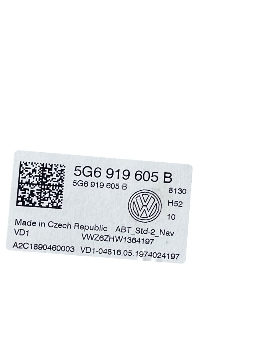 Display Navigatie VOLKSWAGEN Tiguan II Facelift R LINE [ 2020 - 2024 ] 5G6919605B – foto 3
