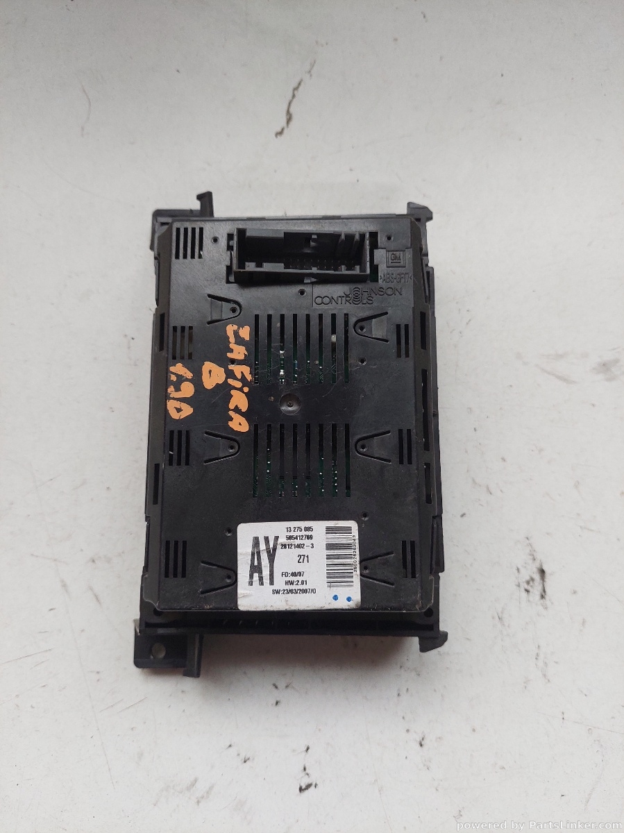 Display OPEL ZAFIRA B (A05) [ 2005 - 2015 ] OEM 13275085 – foto 2