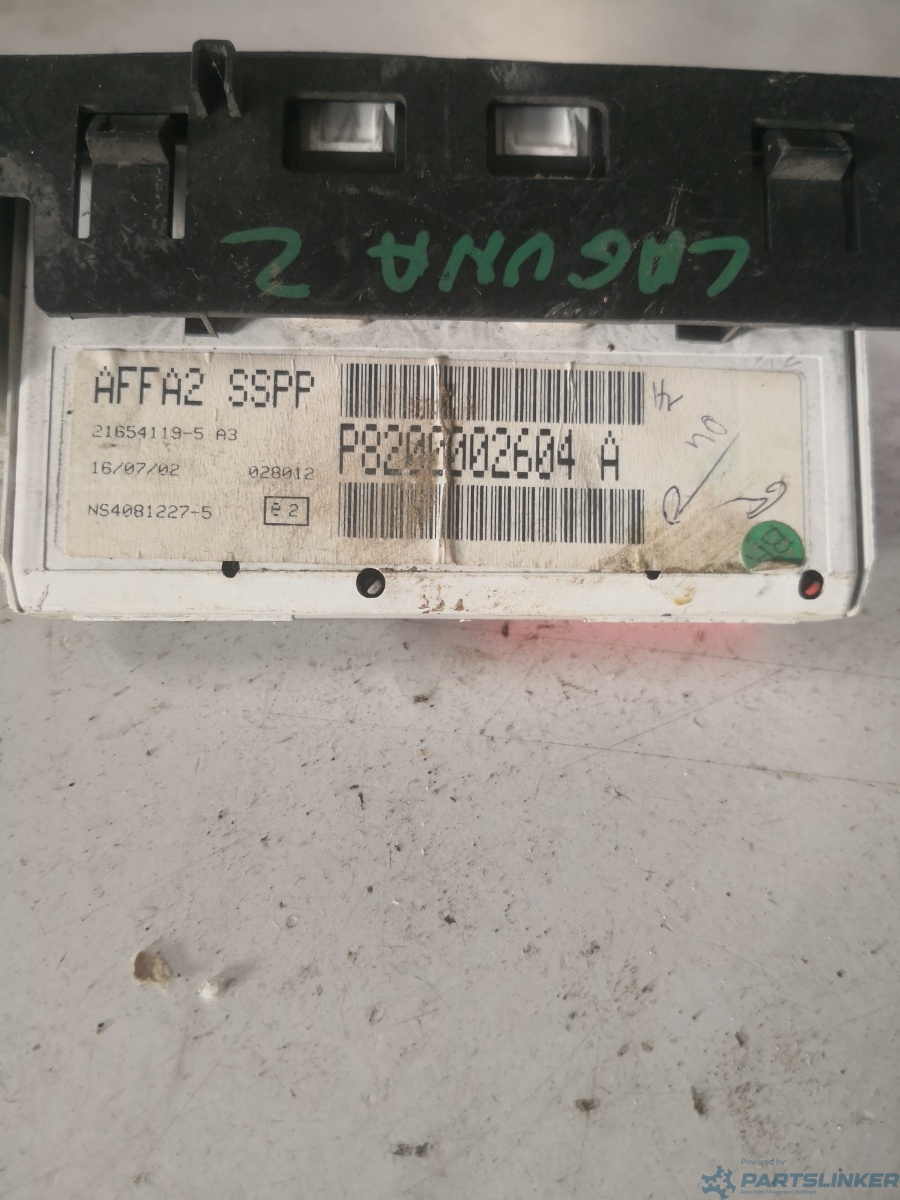 Display RENAULT LAGUNA II (BG0/1_) [ 2001 - 2007 ] OEM 216541195 – foto 2