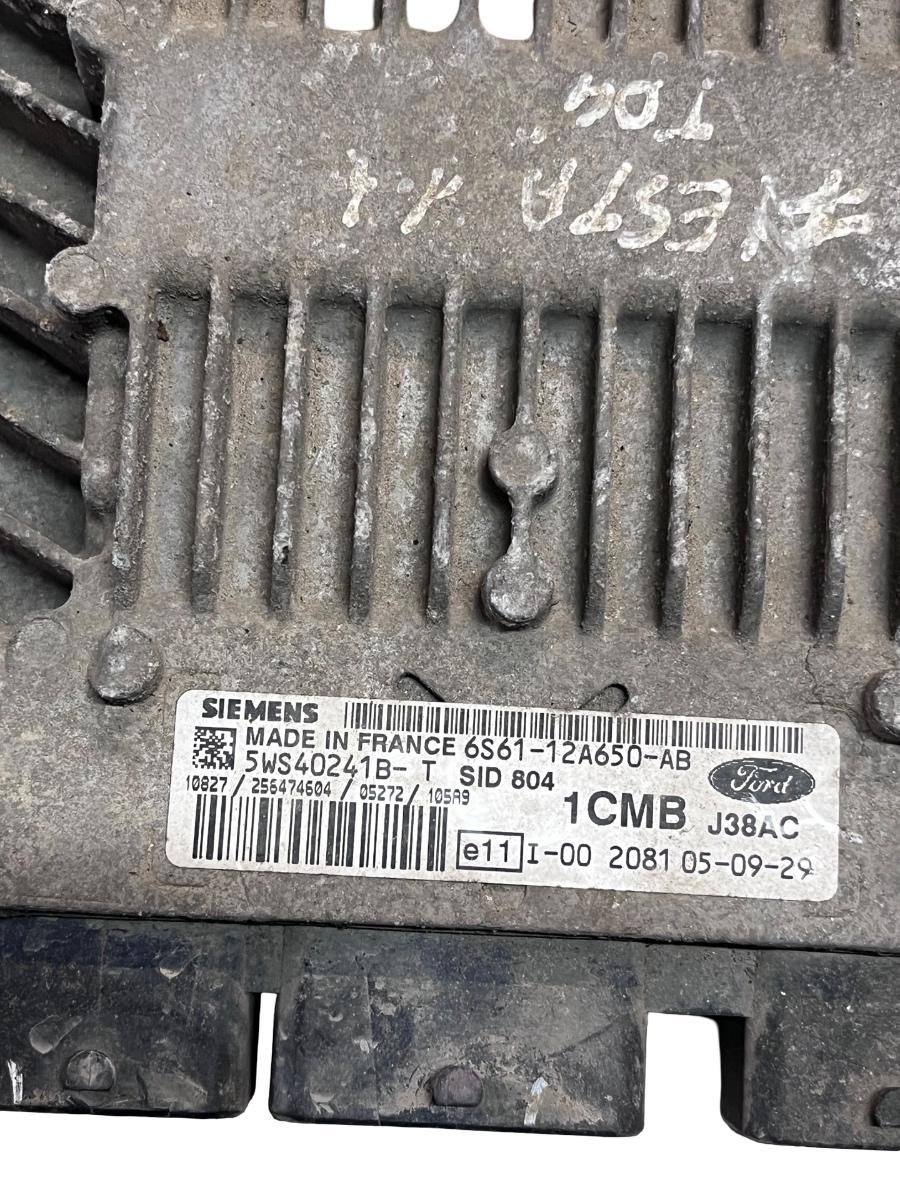 ECU Calculator motor FORD FIESTA V JH_, JD_ 2001 - 2010 1.4 TDCi F6JA, F6JB 6S61-12A650-AB – foto 2