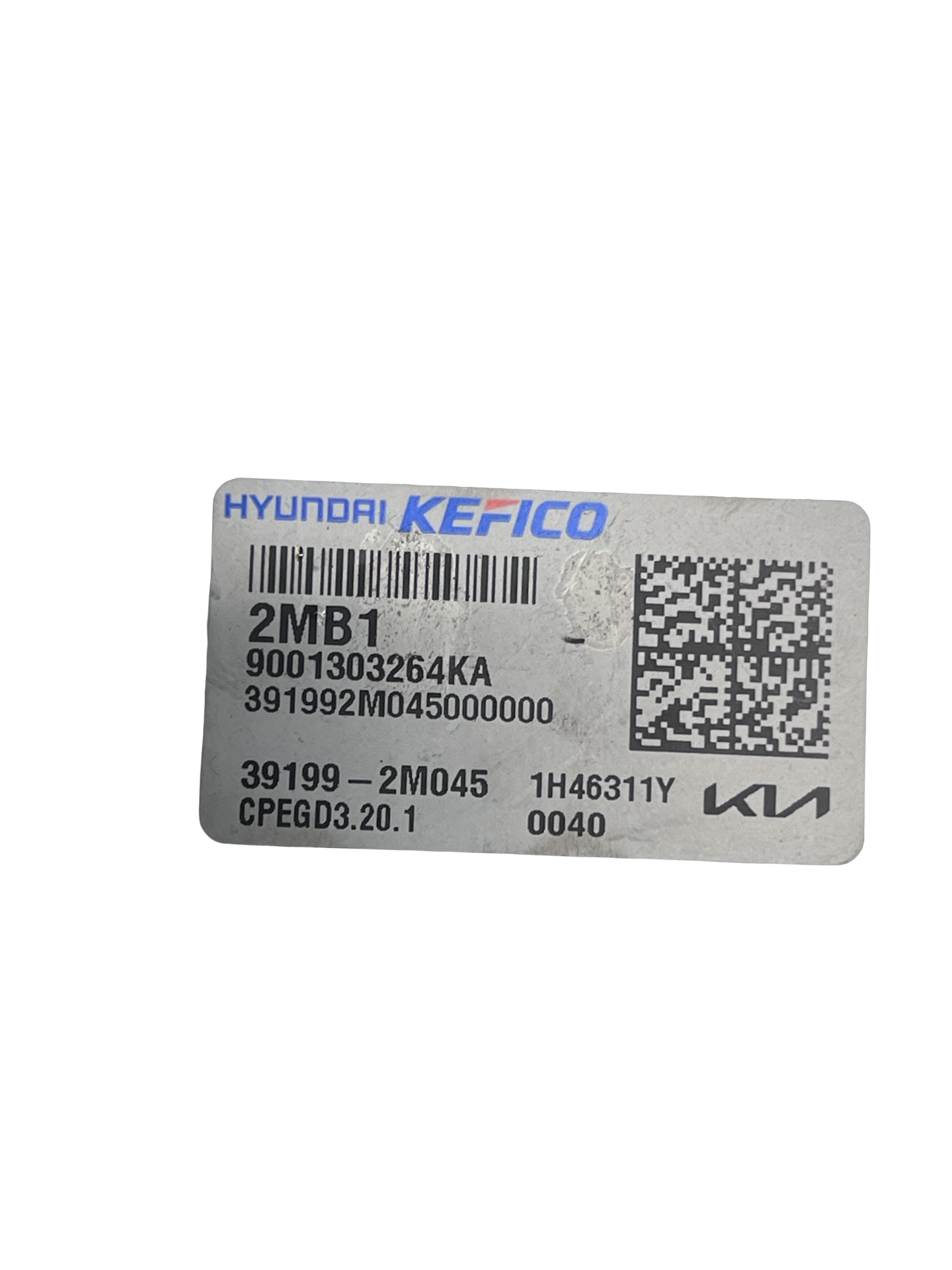 ECU Calculator motor KIA Sportage 5 1.6 CRDi Mild Hybrid AWD DCT D4FE 2021–2025 - cod: 39199-2M045 – foto 2