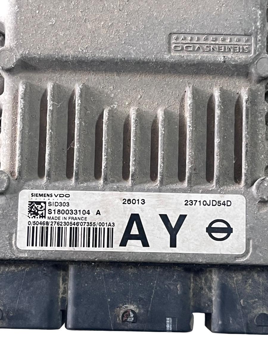 ECU Calculator motor NISSAN QASHQAI / QASHQAI +2 I J10, JJ10 2006 - 2014 SIEMENS S180033104A 23710JD54D – foto 2