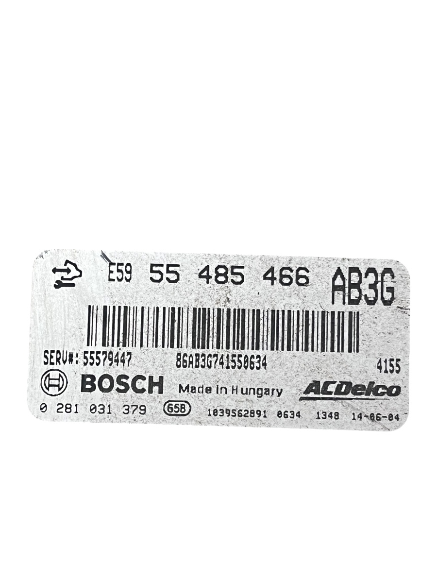 ECU  Calculator motor OPEL INSIGNIA G09 2008 - 2017 55485466 – foto 3
