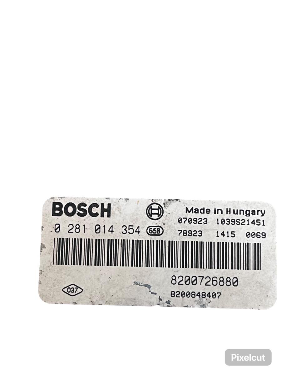 ECU Calculator motor RENAULT LAGUNA III BT0/1 2007 - 2015 BOSCH 0281014354 8200726880 – foto 2