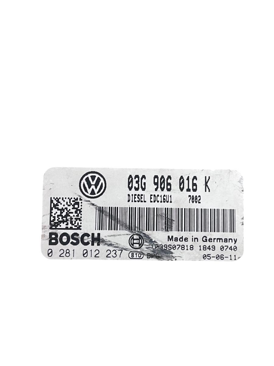ECU Calculator motor SKODA OCTAVIA II Combi 1Z5 2004 - 2013 03G906016K – foto 2
