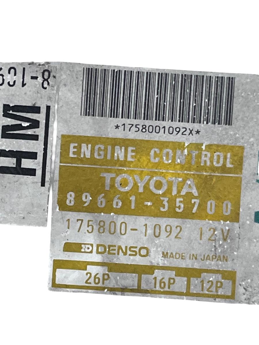 ECU Calculator motor TOYOTA 4 RUNNER _N1_ 1987 - 1996 2.4 22RE 89661-35700 – foto 2