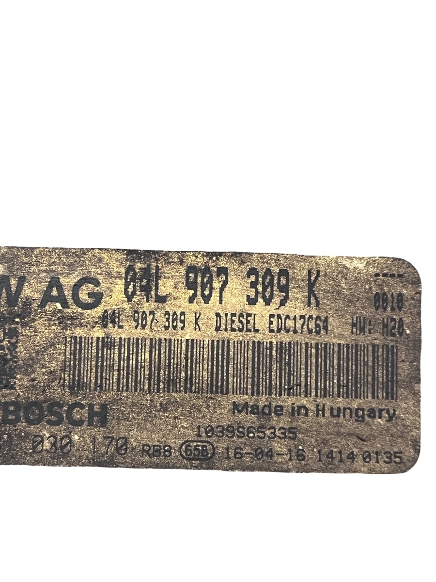 ECU calculator motor VOLKSWAGEN CADDY IV Box SAA, SAH 2015 -> 04L907309K – foto 3