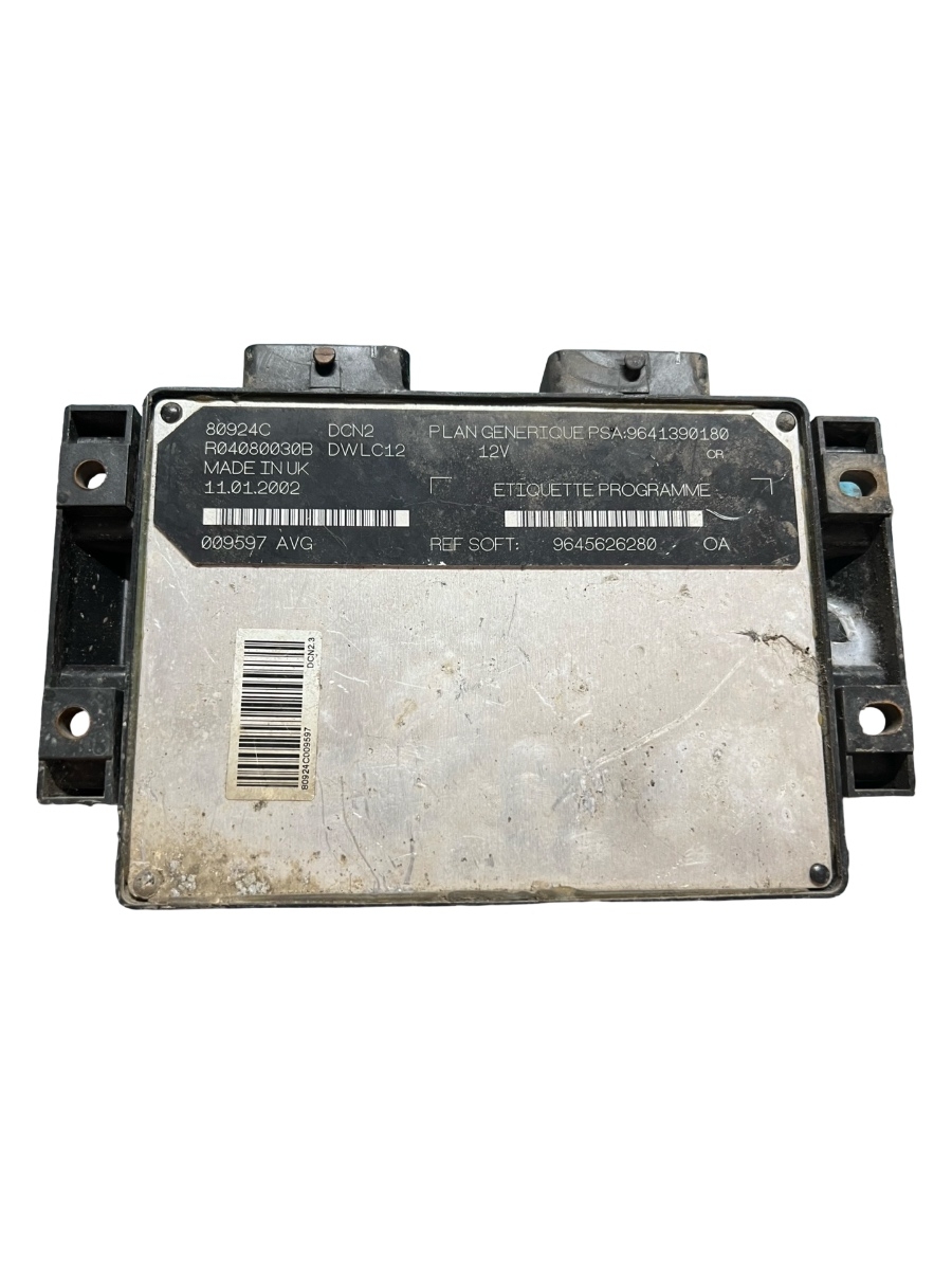 ECU modul/unitate de control motor CITROËN BERLINGO MF 1996 - 2011 9641390180 – foto 2