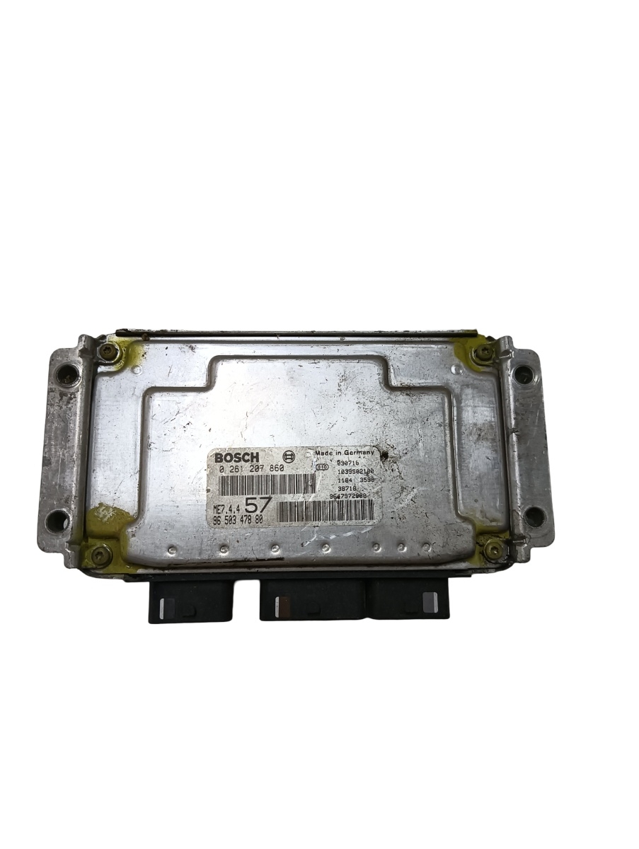 ECU modul/unitate de control motor CITROËN C3 Pluriel HB_ 2003 - > 1.6 1.6 NFU (TU5JP4) BOSCH 9657499280 0261207860