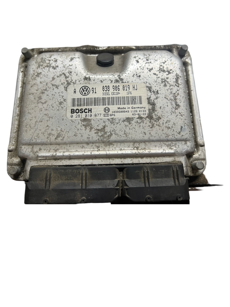 ECU modul/unitate de control motor VOLKSWAGEN BORA 1J2 1998 - 2013 TDI ASZ BOSCH 0281010977 038906019HJ – foto 2