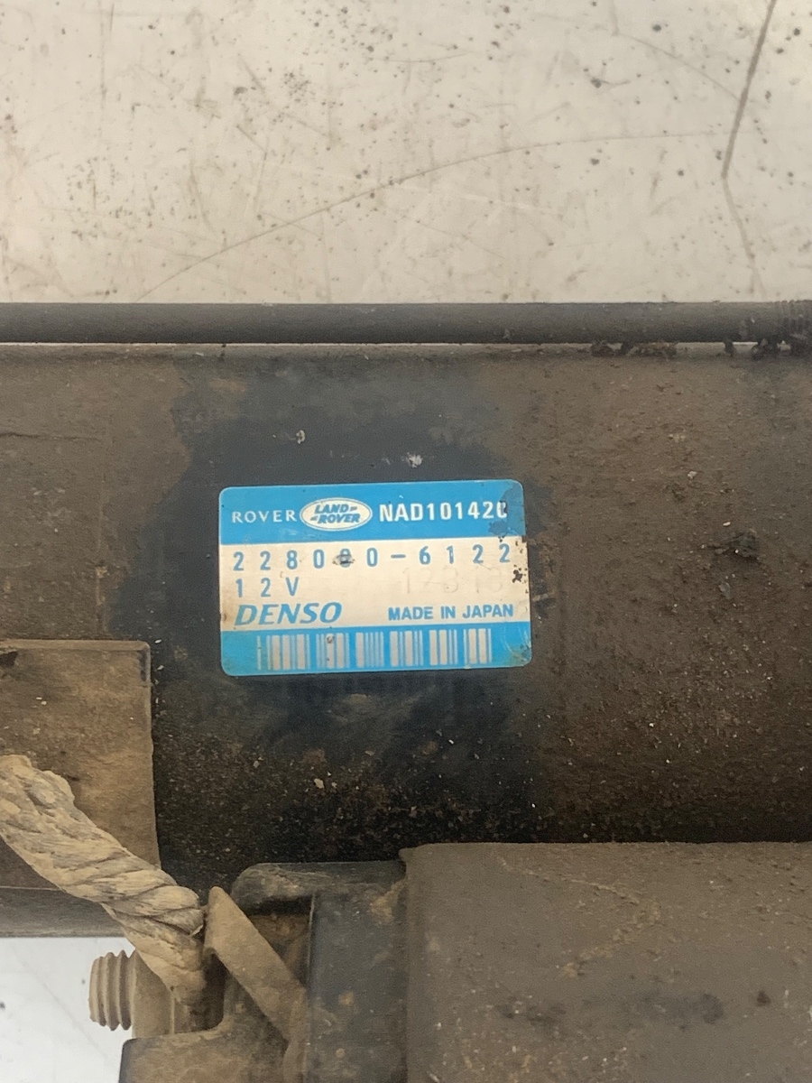Electromotor 1.8B LAND ROVER FREELANDER LN_, L314 1998 - 2006 OEM 228000-6122 – foto 3