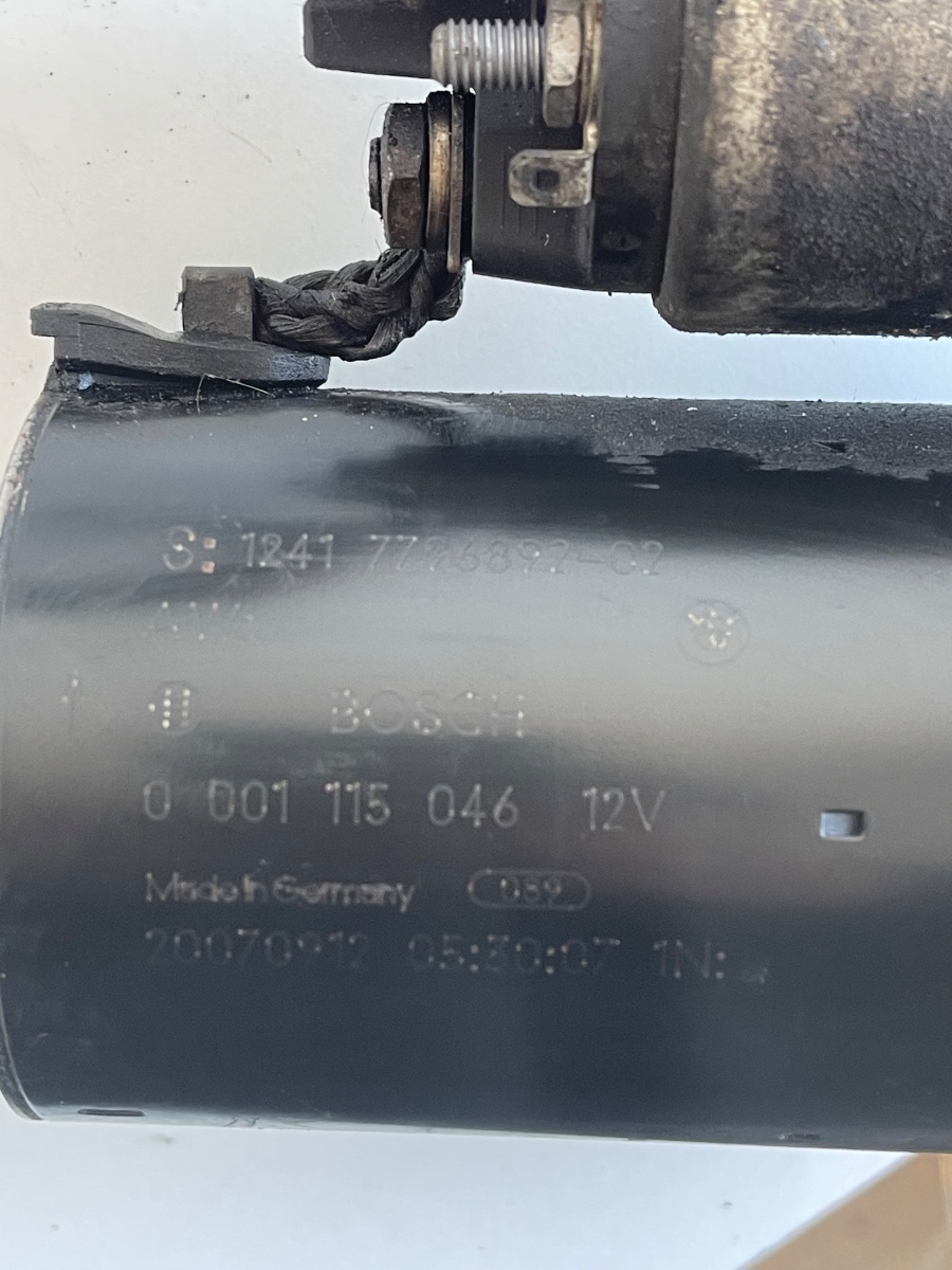 Electromotor BMW X5 II E70 2006 - 2013 3.0D 7796892 / 0001115046 – foto 2