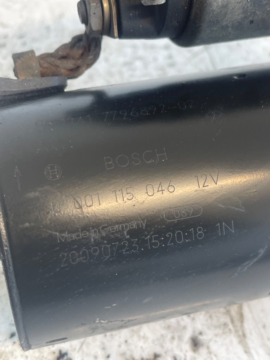Electromotor BMW X6 E71, E72 2007 - 2014 3.0 xDrive 35 d M57 D30 (306D5) 7796892 0001115046 – foto 2