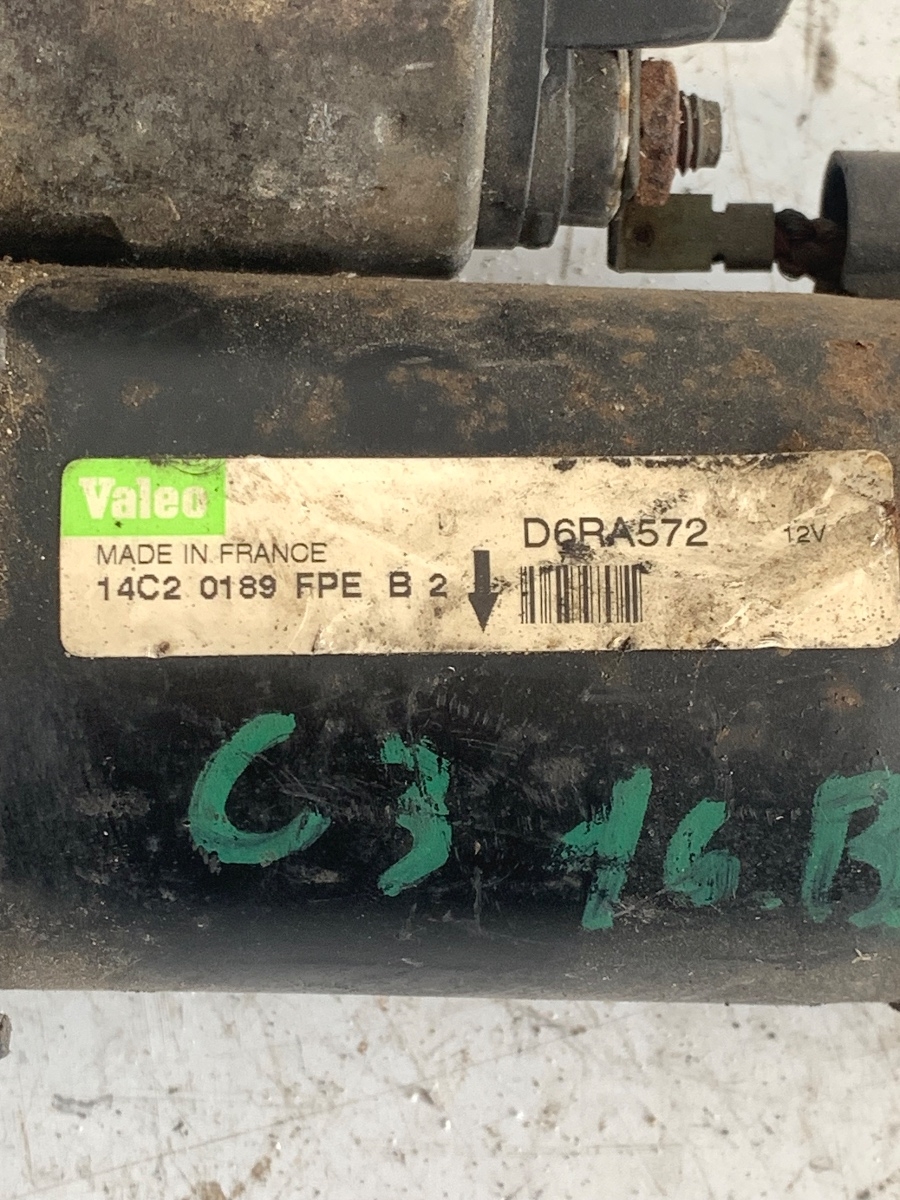 Electromotor CITROËN C3 I FC_, FN_ 2002 - >1.6B OEM D6RA572 – foto 2