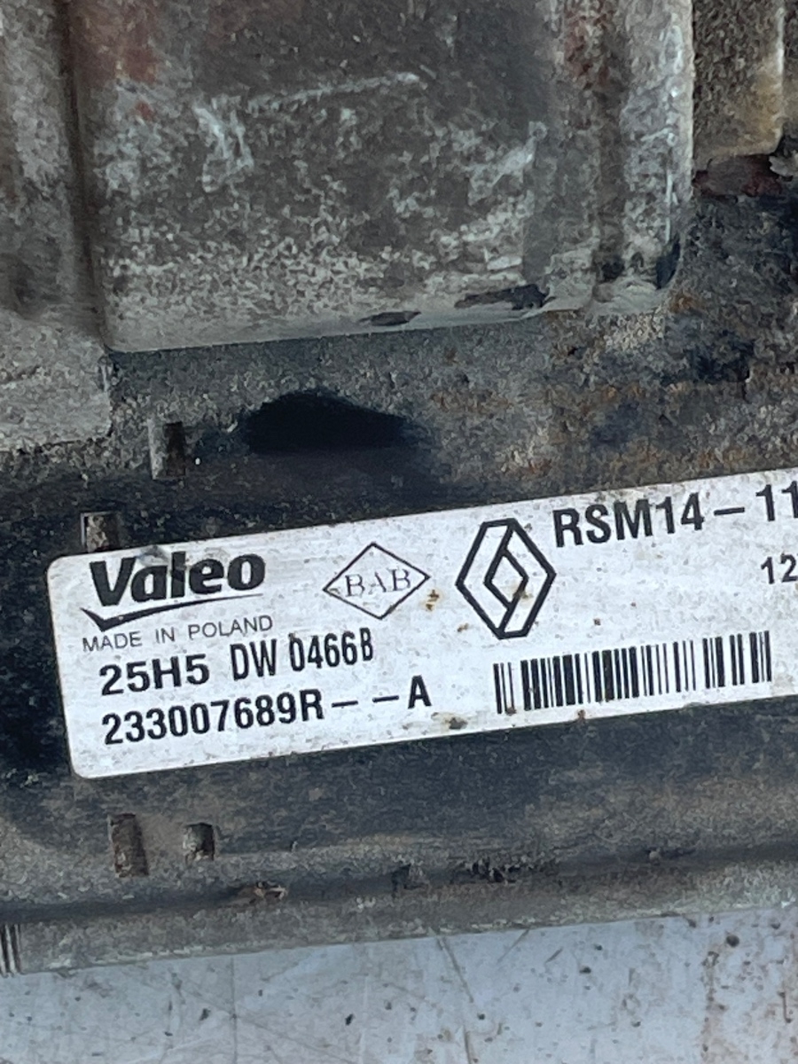 Electromotor DACIA DUSTER 2015 1.5DCI E6 - > 233007689R – foto 3