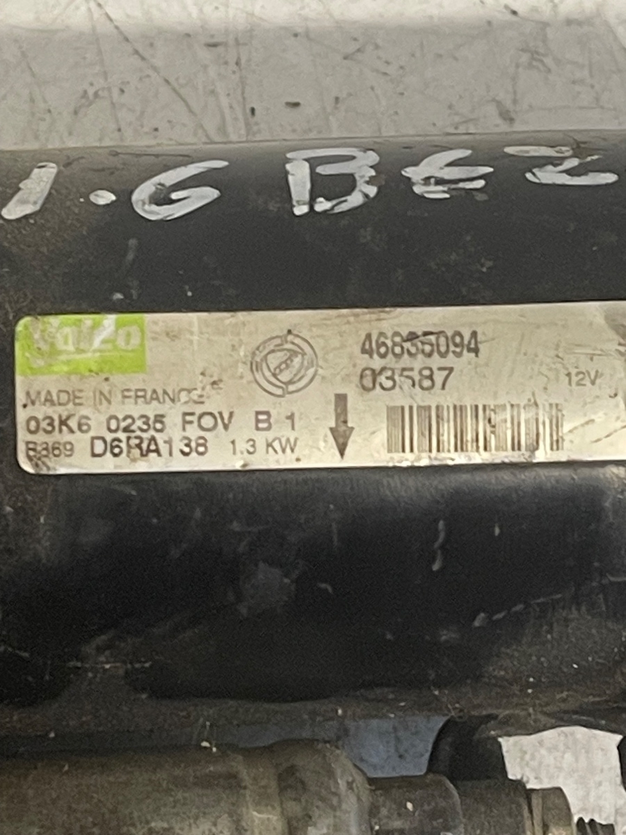 Electromotor FIAT BRAVO/ FIAT STILO 192_ 2001 - 2010 1.6B 46835094 – foto 2