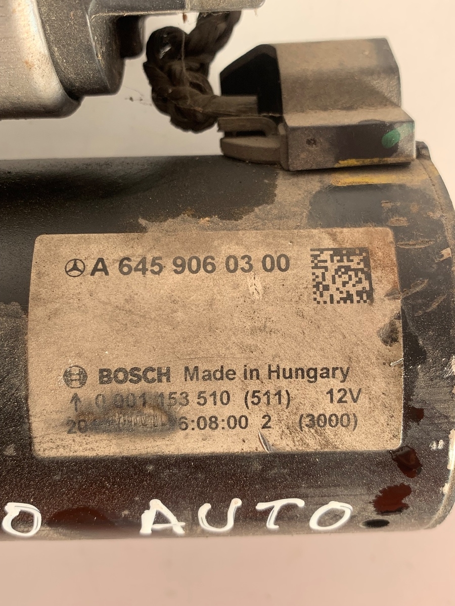 Electromotor MERCEDES-BENZ B-CLASS II W246, W242 2011 - > 1.8D/2.0D  B180 OEM  A6459060300 – foto 3