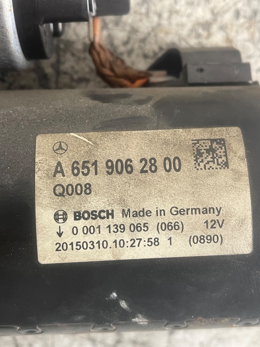 Electromotor MERCEDES-BENZ C-CLASS W205 2013 - > 2.2CDI A6519062800 – foto 3