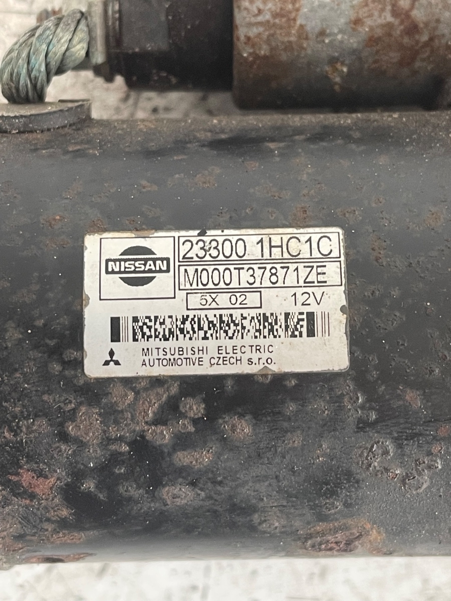 Electromotor NISSAN MICRA IV K13 2010 - > 1.2B M000T37871ZE / 23300-1HC1C – foto 3